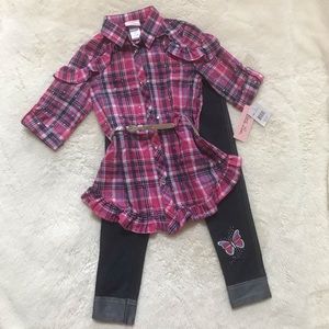 Girl’s 2 Piece Matching Set! NWT!! Size 6X!